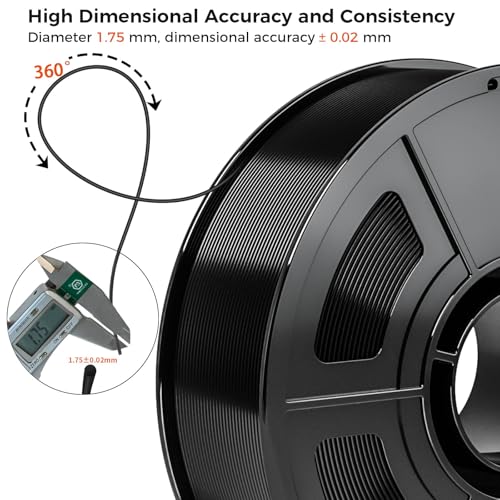 Image of IEMAI PETG Filament 1.75mm Bundle 4KG White, 3D Printer Filament 30-300mm /s Printing Compatible with Bambu Lab, AMS, AMS Lite, Dimensional Accuracy + /- 0.02mm