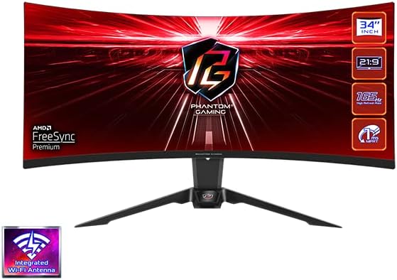 Asrock 34 PG34WQ15R2B monitor (90LXA060-A0E2A0V) Asrock 34 PG34WQ15R2B monitor (90LXA060-A0E2A0V)