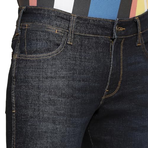 Image of Wrangler Men's Skanders Slim Fit Low-Rise Jeans