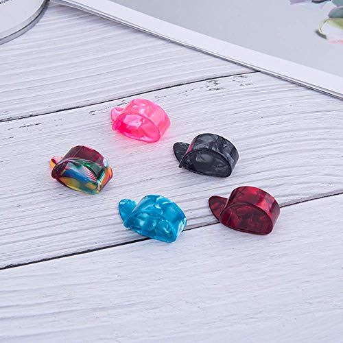 U/K 1 lot de médiators pour pouce – Main droite – Couleur aléatoire – Très pratique et populaire. - Les Beatles, Paul McCartney, John Lennon, RIngo Starr, George Harrison U/K 1 lot de médiators pour pouce - Main droite - Couleur aléatoire - Très pratique et populaire. – Image 3