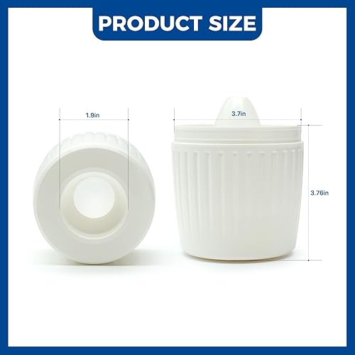 Miniatura 4 de Taza dispensadora de suavizante de tela para lavadora de carga superior para Whirlpool W10850126, dispensador de suavizante reemplaza a W10680195 y