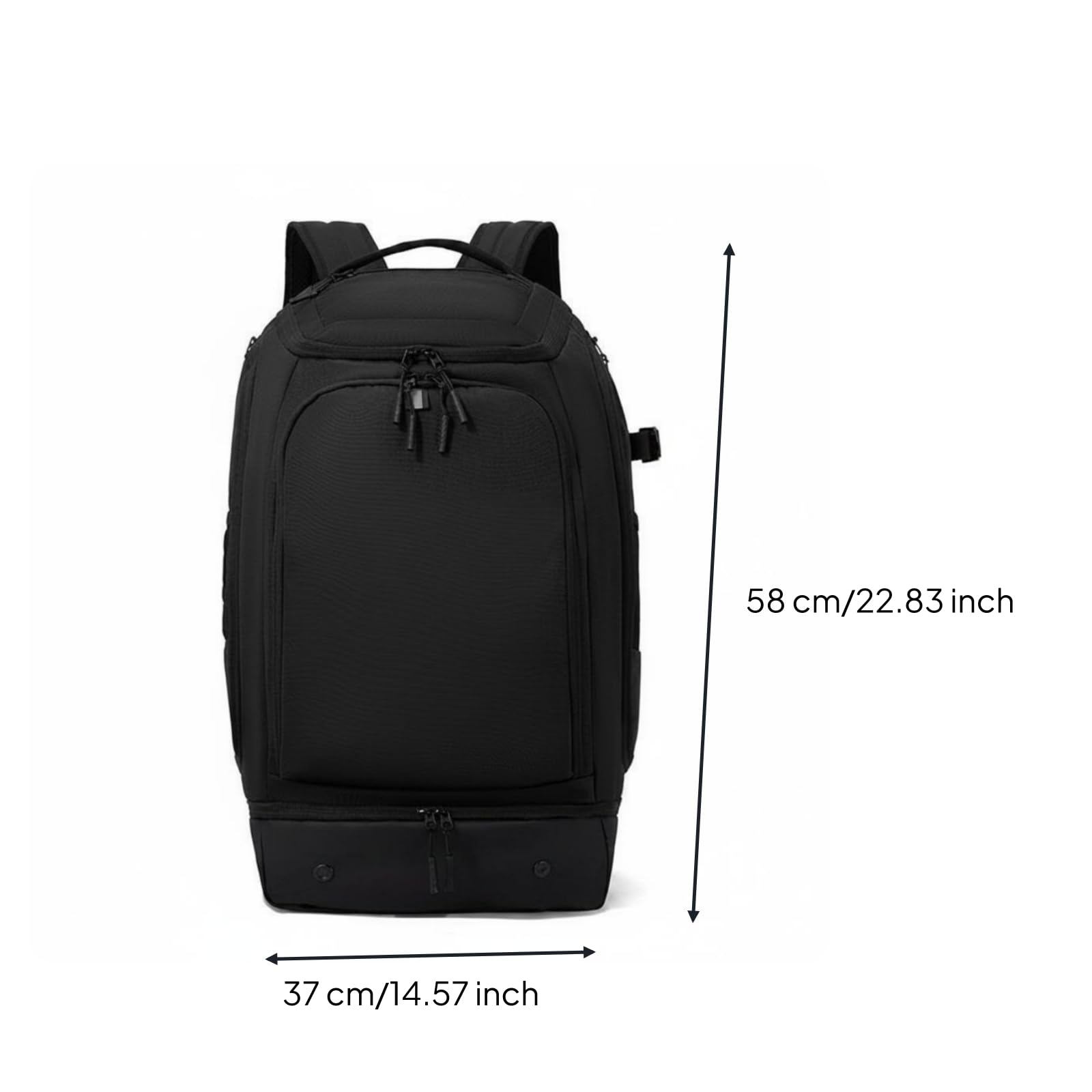 Perfeclan Mochila de Béisbol Mochila Deportiva Bolsa de Entrenamiento Bolsa de Equipo con Gran Capacidad y Organización para Bate Guantes y Gorra Impermeable