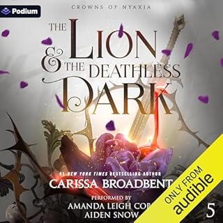Page de couverture de The Lion and the Deathless Dark