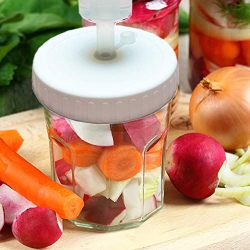 Tapas de Fermentación con Esclusas de Aire para Evitar Moho en Conservas 6