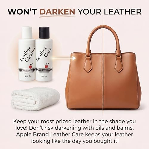 Apple Brand Leather Cleaner & Conditioner Kit