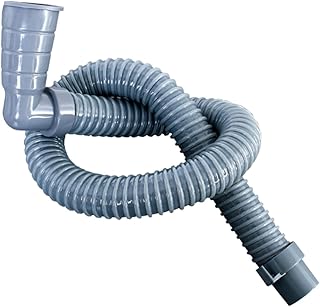 SHOWERORO Mangueira De Arruela De Drenagem De Máquina De Lavar Tubo De Máquina De Lavar Arruelas De Mangueira De Água Flexível Tubo De Drenagem Corrugado Extensão De Máquina De Lavar Tubo