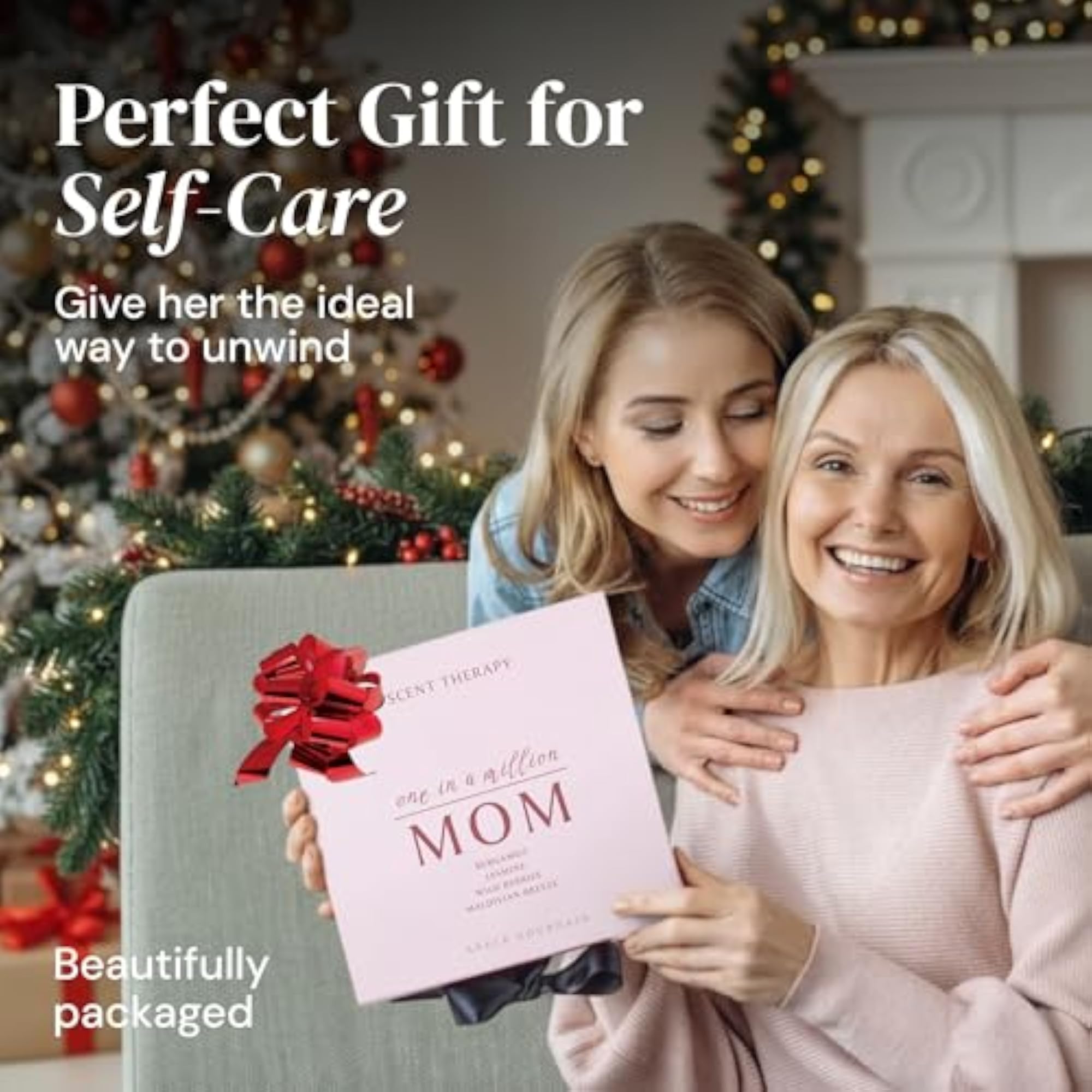 Scented Candle Gift Set for Mom - Aromatherapy Candles