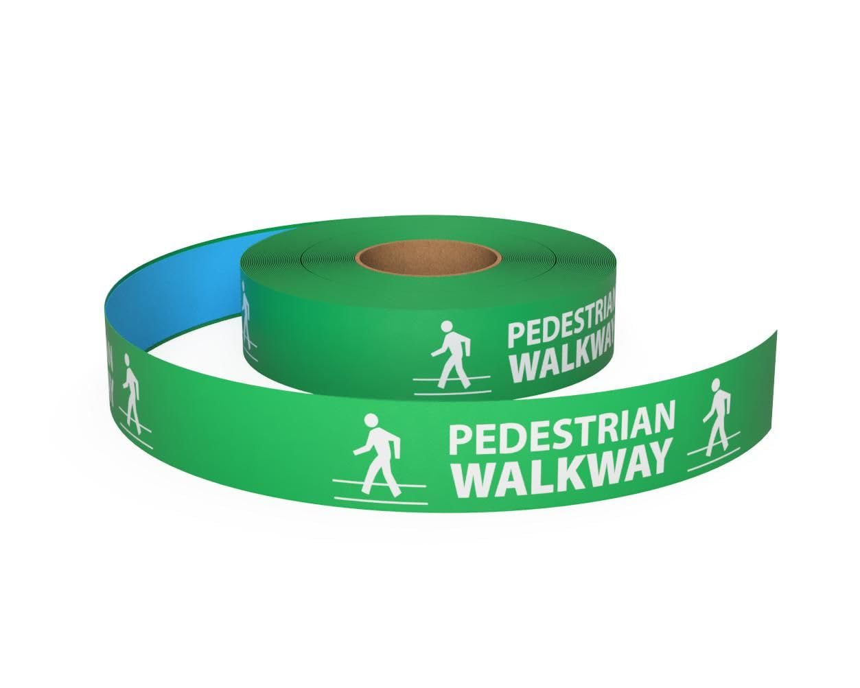 DuraStripe Inline Industrial, 5S Floor Marking Tape, Location/Placement Marking (Keep Area Clear Text, Yellow, 2")