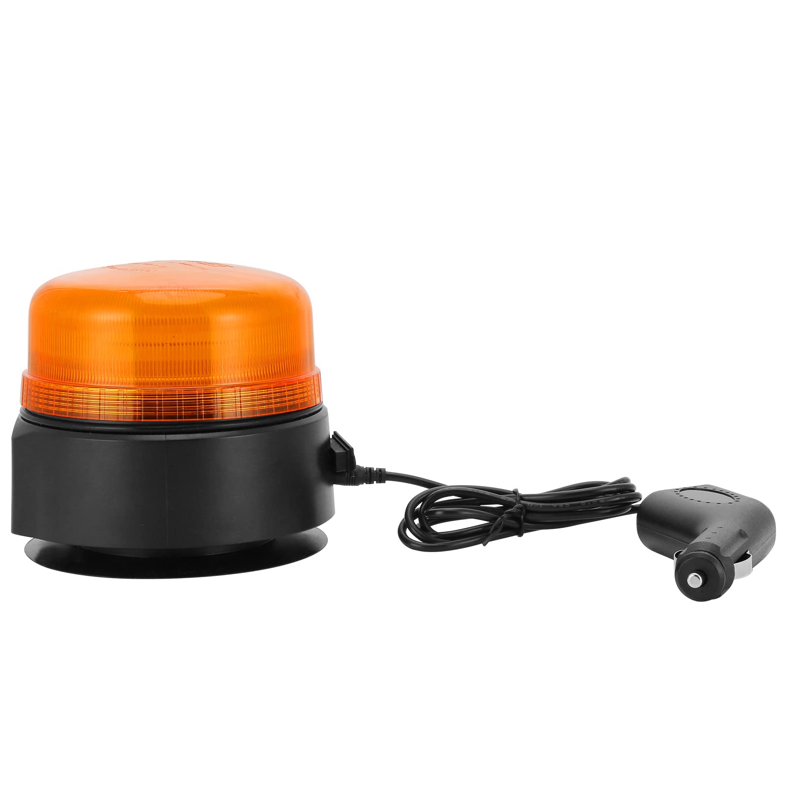 D-TECH LED wiederaufladbare Rundumleuchte magnetisch Kabellose Rundumkennleuchte gelb für Auto Landwirtschaft Bauwesen LED Notfall Warnleuchte magnetisch, Blitzleuchten Zertifiziert nach ECE R65 R10