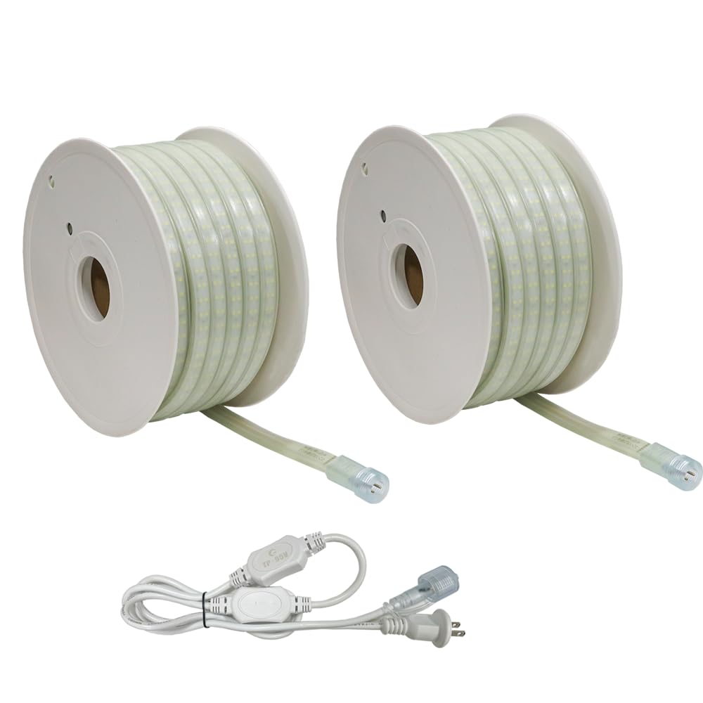 Amazon.co.jp: GOODGOODS LED ロープライト 50m 片面発光 300W 22500lm