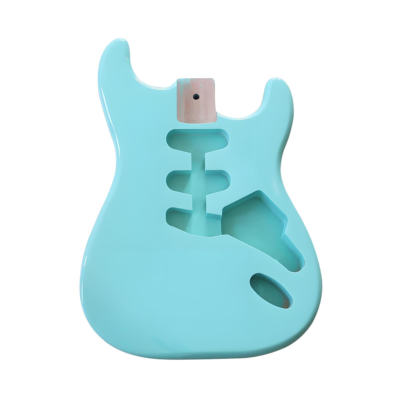 Generic Gitarrenkorpus Aus Holz, Glatte Oberfläche, Spielzubehör, Stilvoller DIY Ersatz