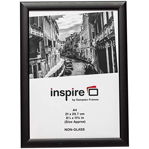 Hampton Frames BLACKWOOD A4 Photo Frame 2 Pack Cover