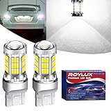 ROYLUX 2023 Newest Super Bright 7443 7440 T20 LED Bulbs Replacement for Back Up Reverse Lights Brake