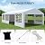 Raysfung 20' x 30' Party Tent Heavy Duty, Wedding Tent with Removable Sidewalls, Outdoor Gazebo Event Shelters Canopy for Birthday Party