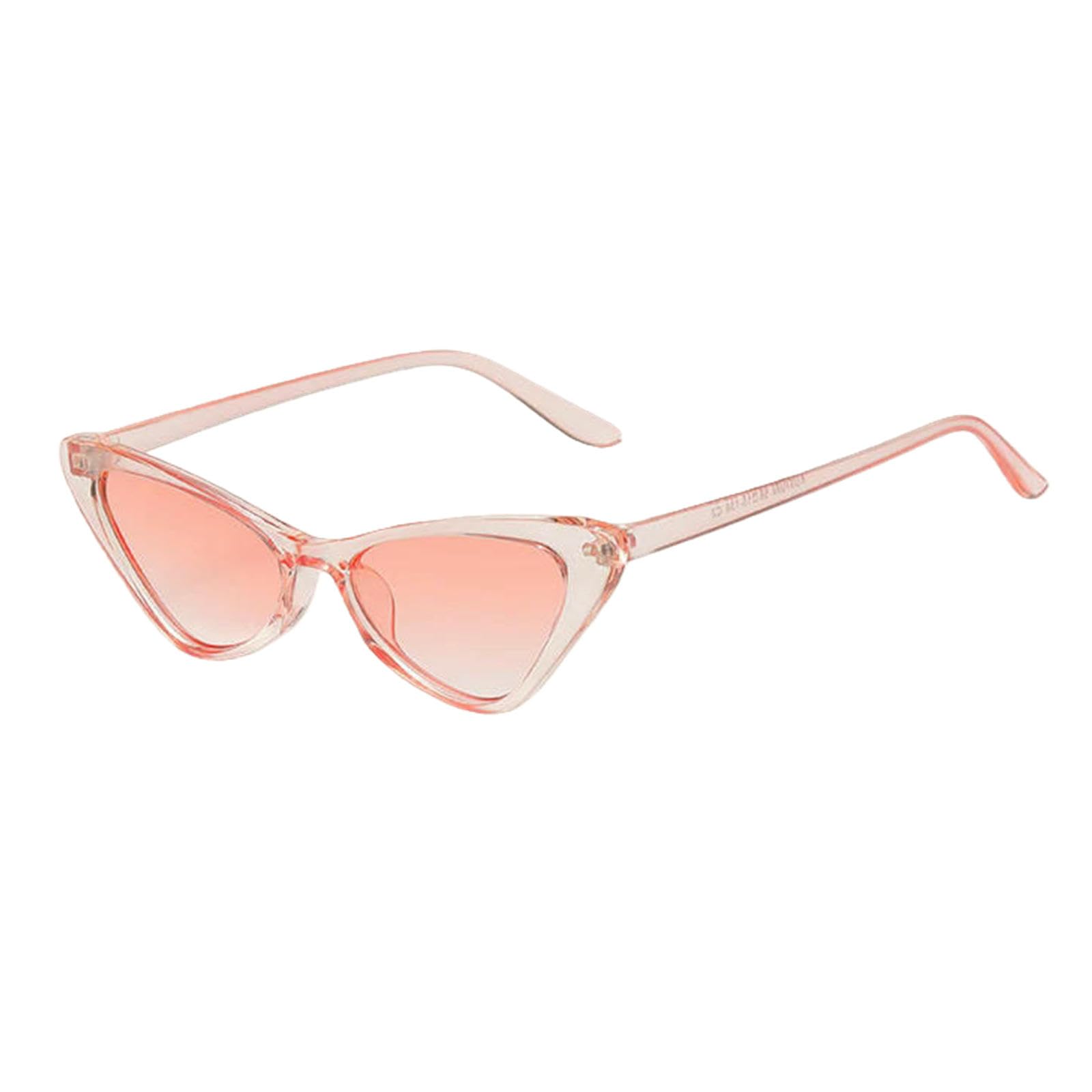 FCCBDFC sunglasses Vintage Women Small Frame Sun Glasses Transparent Ocean Eyewear For Femal