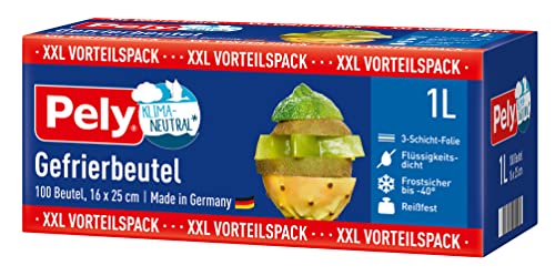 Pely Gefrierbeutel 1 Liter Vorteilspack