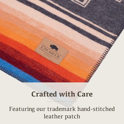 Image of 100% Wool Blanket Camping, 60 inchx84 inch Large Warm Blankets for Winter, Zion