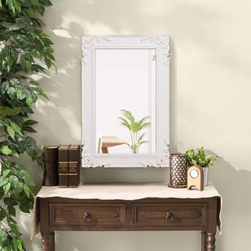 Miroir rectangulaire décoratif grand format aux finitions soignées