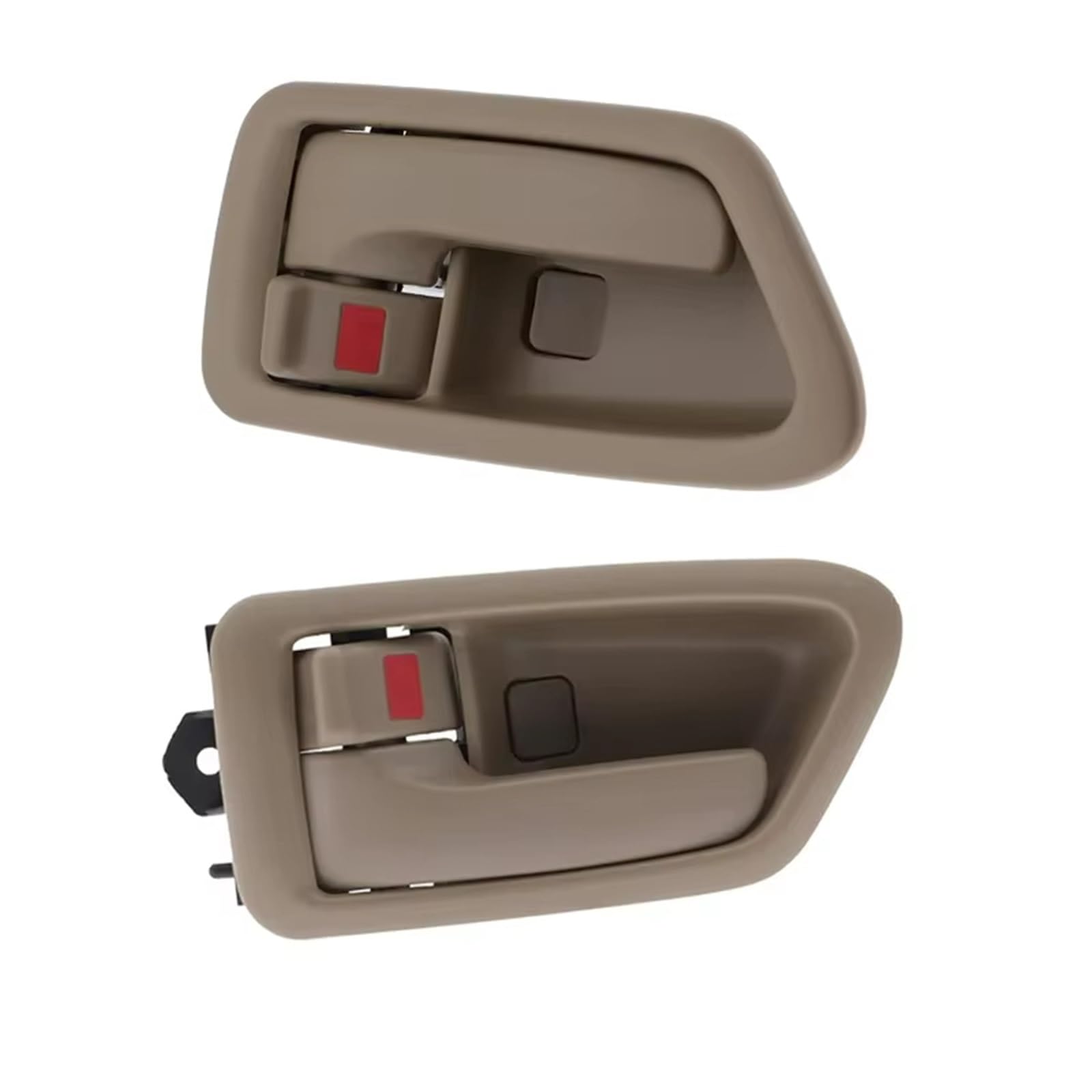 Zjyzyq One Color Interior Door Handle Side Car Fit For Toyota For Camry 1997 1998 1999 2000 2001 69277-33020 69278-33020 Front Rear Right Left Inside Door Bezel Handle With(Right Sid)
