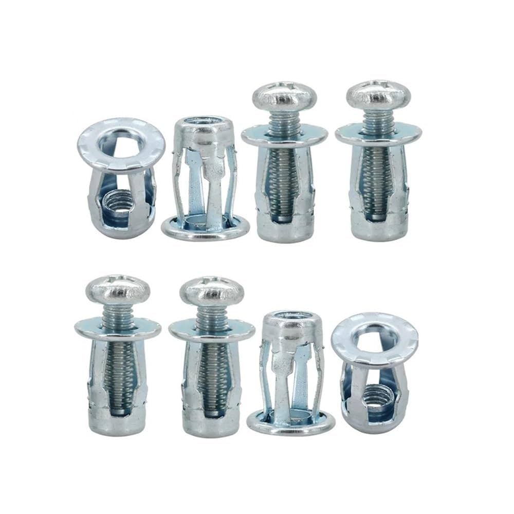 Amazon | 金属ネジ 5 セット花びら形状金属リベットナットキット