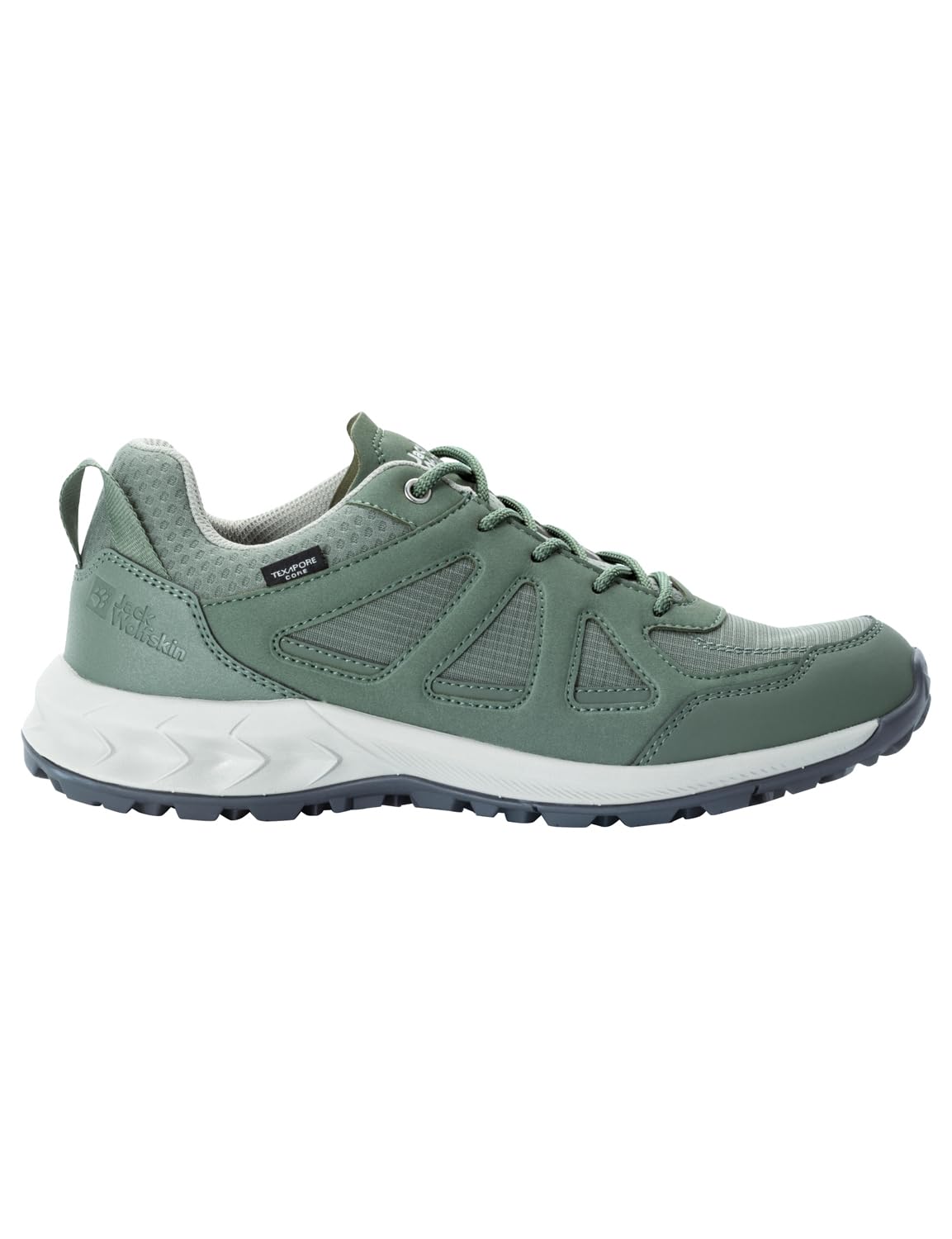 Jack Wolfskin Women's Walking Shoe, Hedge Green, 4 UK