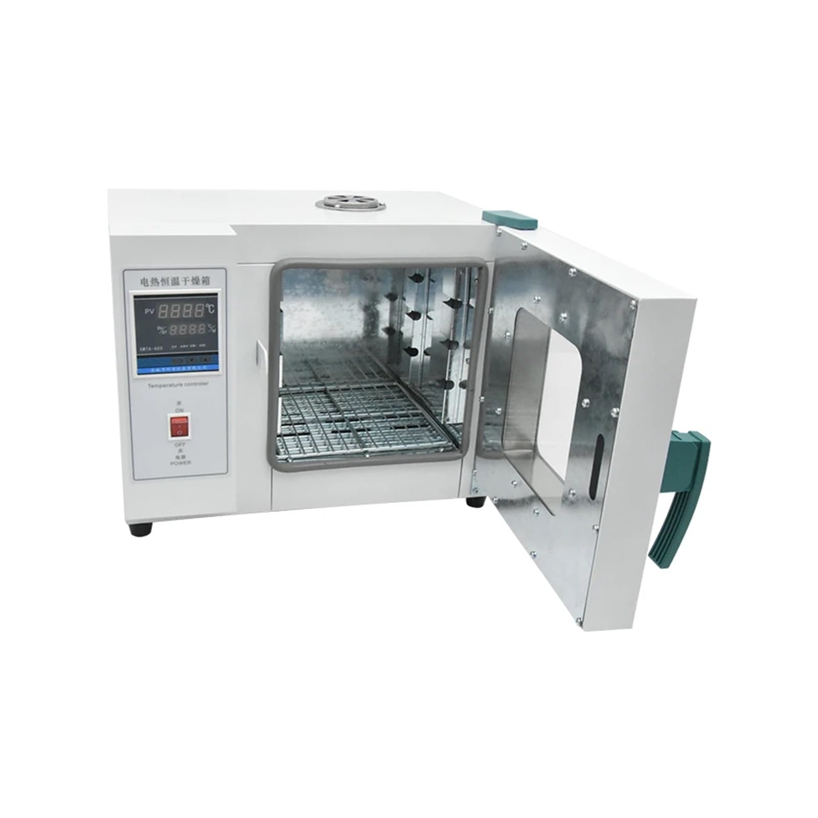 Forno for Armadio di Essiccazione con Display Digitale Industriale 16L 500W 2 Strati Forno di Essiccazione Elettrico A Temperatura Costante da Laboratorio(Galvanized)