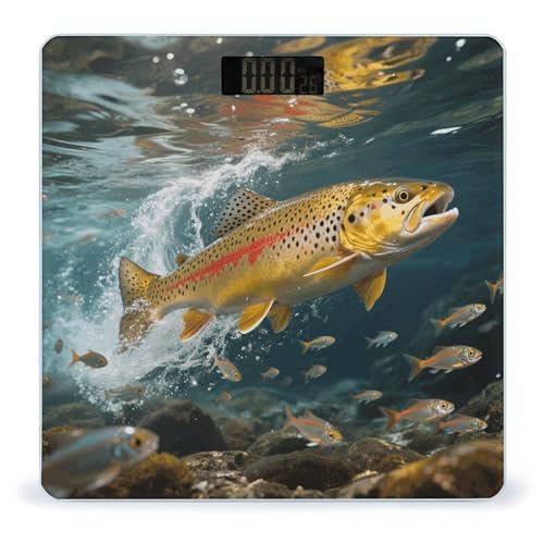 Báscula Digital para Cuerpo Trout in The Water