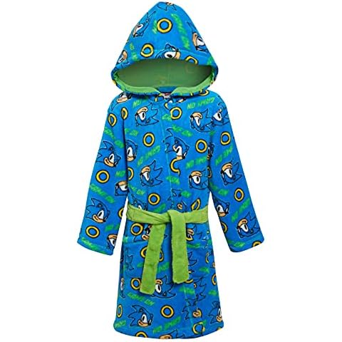 Sonic The Hedgehog Kids Dressing Gown Cover