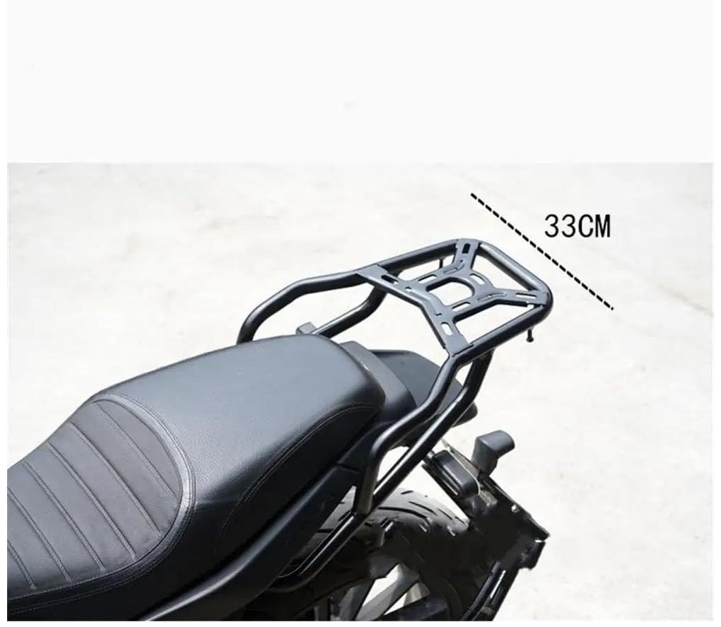 Portabagagli Posteriore con Borsa a Sella Compatibile Benelli Leoncino 500 Portapacchi Posteriore Moto