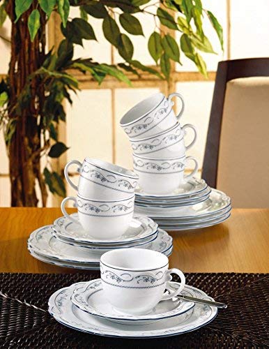 Seltmann Weiden 18 Piezas | Set para 6 Personas | Serie Desiree Blanco | Servicio Incluye Cada 6 Plato de Desayuno, Taza… - Imagen 4