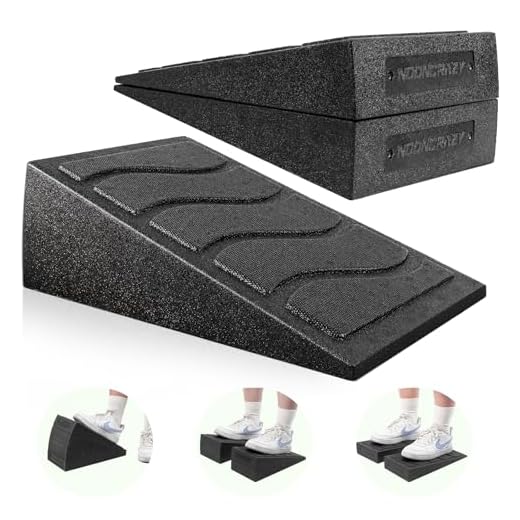 Slant Board for Calf Stretching, 5 Adjustable Angles Foot Stretcher for Physical Therapy, 480 lbs Weight Capacity Incline Board Wedge for Home Exercise, Squats and Calf Stretch(Black)