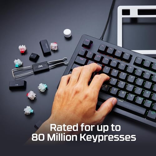 Image of HyperX Tactile Switches - PC, 5-pin, Pre-lubed, Half-wall stem, 1.8mm Travel Actuation