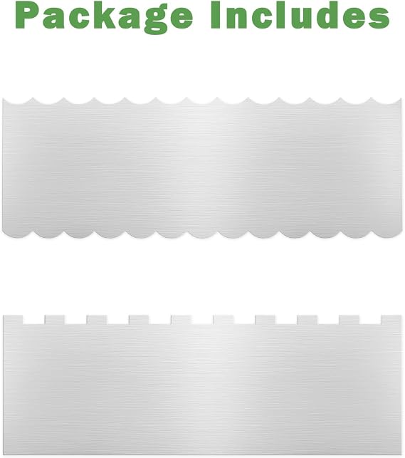 10+2 PCS Cake Scraper Smoother Set