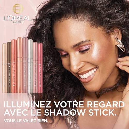 L'Oréal Paris - Crayon Fard à Paupières Multi-Usages - Formule Gel Agréable - Longue Tenue Jusqu'à 20H - Fini Lumineux - Paradise Shadow Stick - Couleur : 420 Brown Bliss - 1,4 g – Image 3