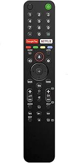 Remote HRM1796 H42106070467 RMF-TX500P Compatible with Sony 4K Smart LED LCD TV Remote Controller (Black)