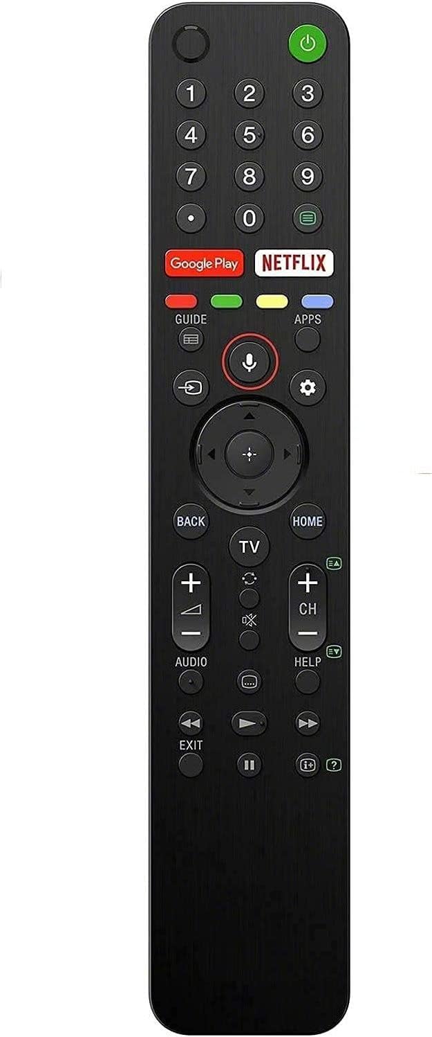 Remote HRM1796 H42106070467 RMF-TX500P Compatible with Sony 4K Smart LED LCD TV Remote Controller (Black)