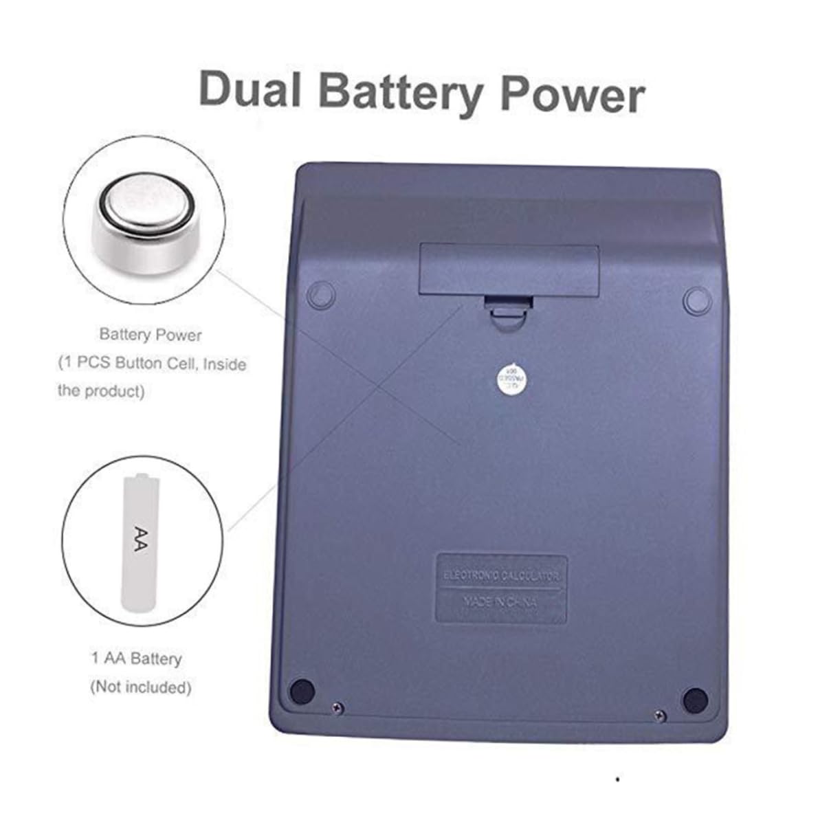 DOITOOL 2 Piezas Computadora Solar energía Solar calculadora