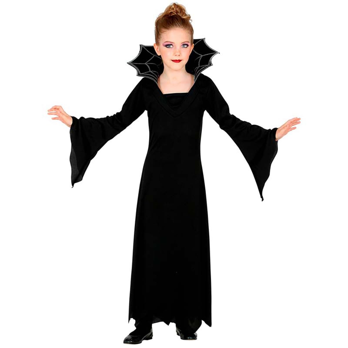 W WIDMANN MILANO Party Fashion Vampiress (dress, collar) - (158 cm / 11-13 years)