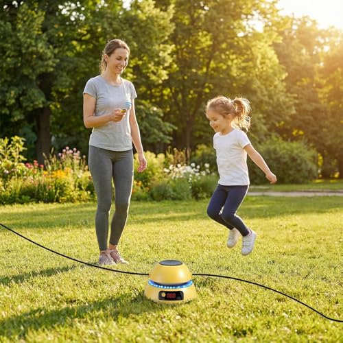 Corde à sauter électrique avec construction robuste et stable - 2