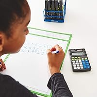 Vista 5 de EAI Education CalcPal EAI-130 - Calculadora básica, juego de 10