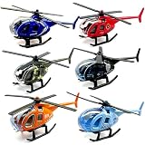 VorPrillynt Helicoptere Enfant, 6pcs Alloy Airplane Model, Avion Jouet Enfant...