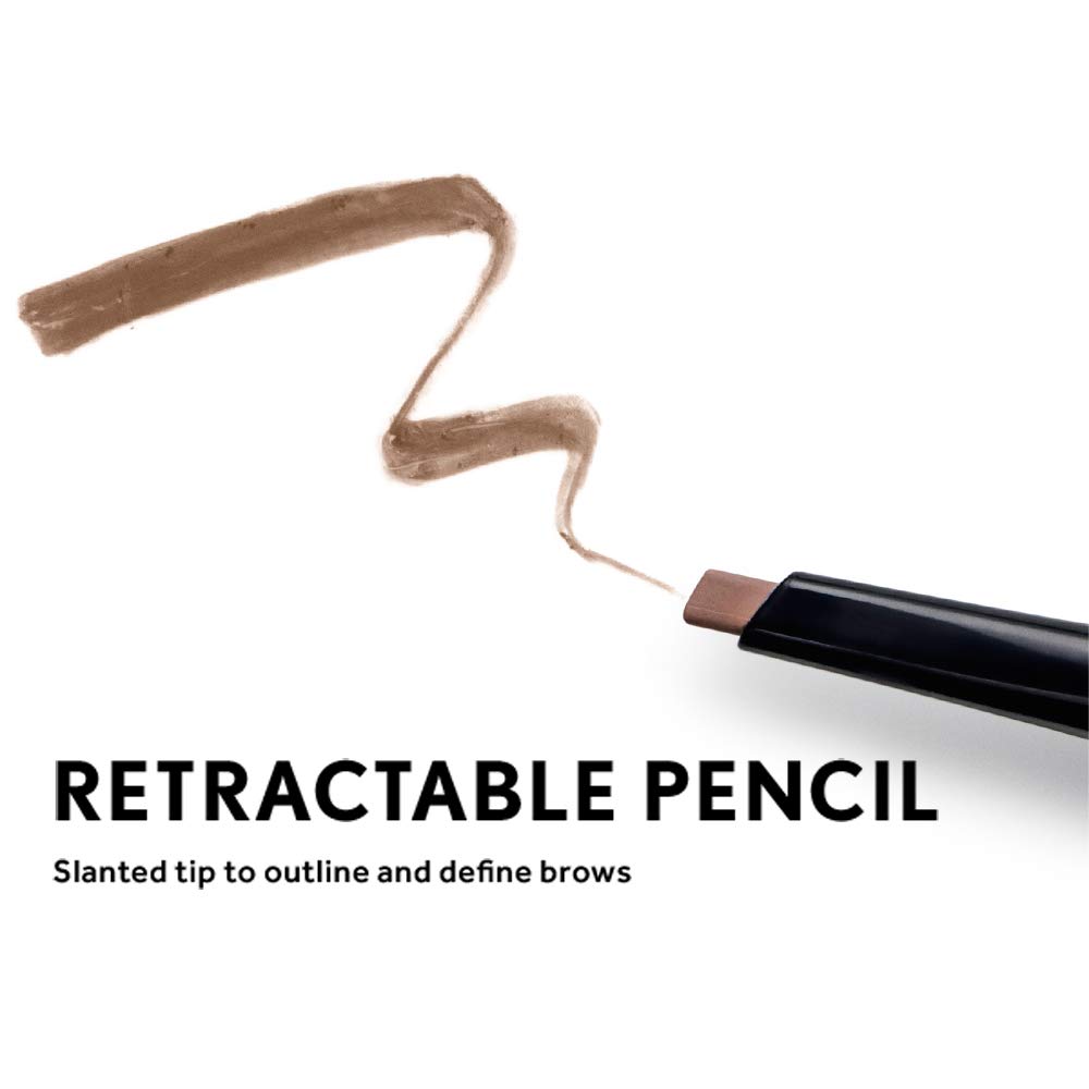 COVERGIRL - Easy Breezy Brow Draw & Fill, easy shaping & defining your brows, retractable pencil, sets in place, 100% Cruelty-Free - Image 5