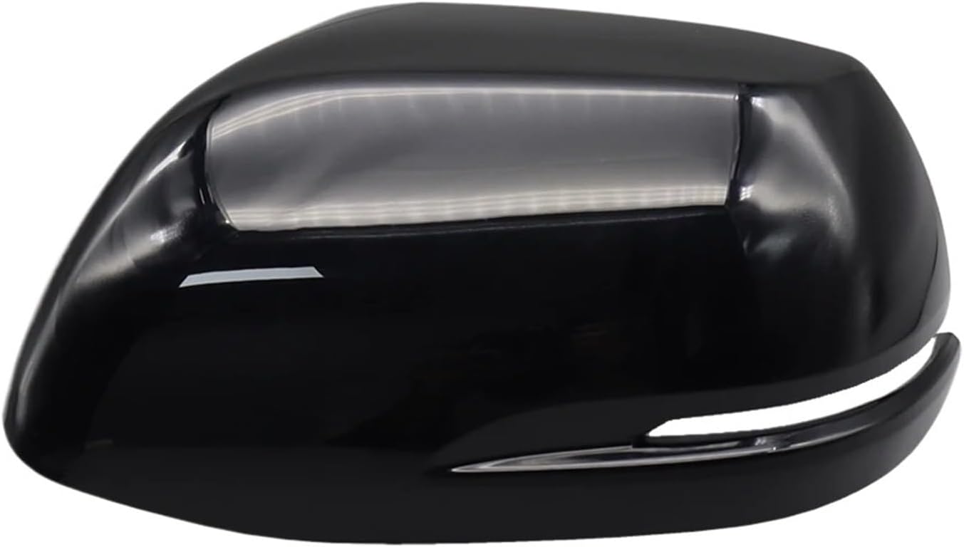 Left Right Side Rearview Mirror Cap Shell Housing Wing Mirror Compatible With CR-V CRV 2012 2013 2014 2015 2016 Rear View Mirror Cover(Unpainted RH)