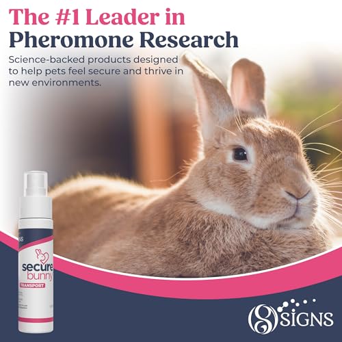 Image of SIGNS SecureBunny Transport, Water Based Calming Travel Spray, Naturally Supports Calm and Wellbeing, Naturally Relieving Anxiety and Stress
