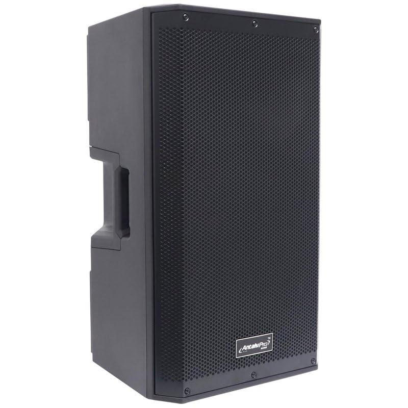 ANTAKIPRO AP-15DSP 15-inch Professional Two Way Active Loudspeaker XLR, RCA, USB and Bluetooth Input Capability with DSP Digital Signal Processors