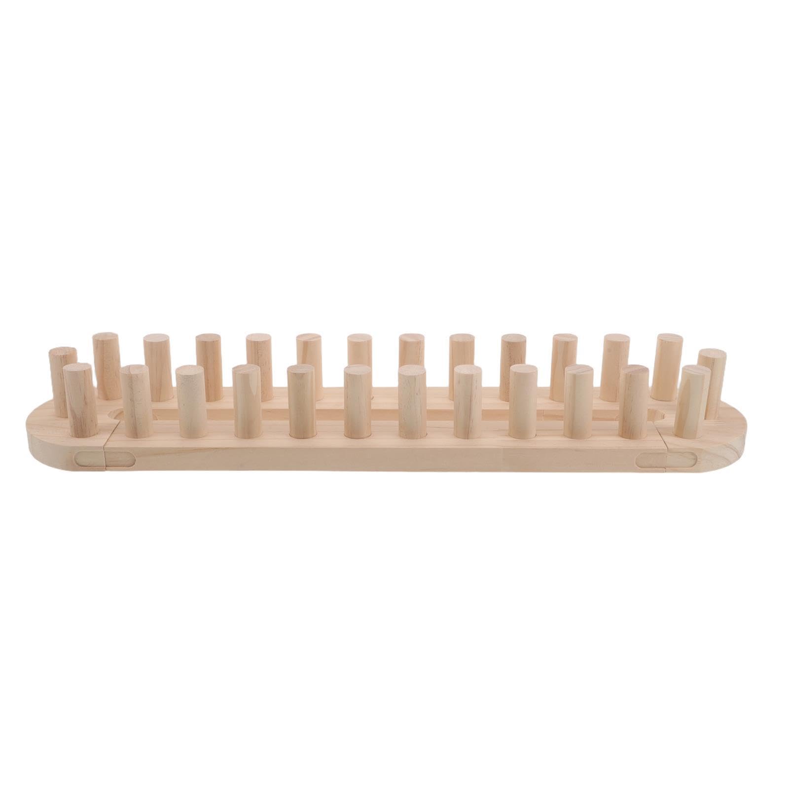 Cadre à Tricoter en Bois Multifonction pour Fabrication de Couvertures et Écharpes, Base Modulaire Réutilisable Accessoires de Tricot pour Usage à Domicile Studio