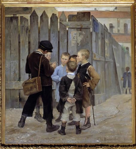 Pintura de Maria Konstantinova Bashkirtseva en lienzo para decoración de salón y dormitorio
