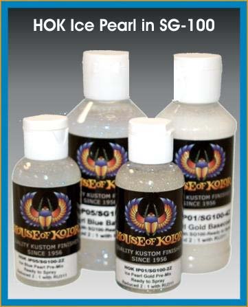 4 Oz. ICE PEARL RED IP03/SG100 HOUSE OF KOLOR BASECOAT