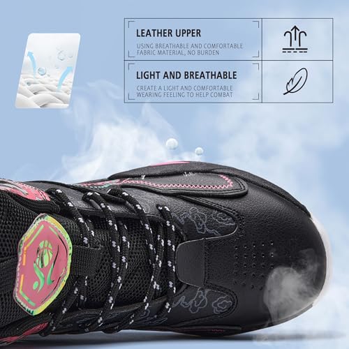 Image of Men's Basketball Shoes Fashionable Breathable Anti Slip Sports Shoes Outdoor Running Fitness Training Shoes