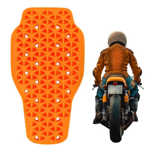 SKJJM Protection Dorsale pour Moto, Protection Dorsale de Moto Amovible, Insert de Protections Dorsale 42 x 23 cm, Haute Sécurité Certifiée CE Dorsale Motos...